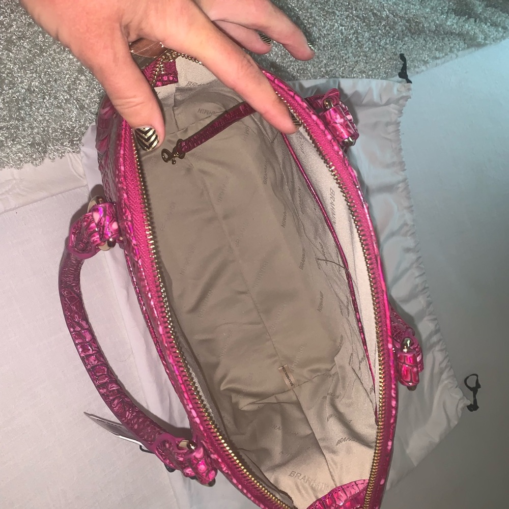 Brahmin Potion Melbourne pink purple Large Duxbury + Veronica Wallet NWT - Picture 6 of 8